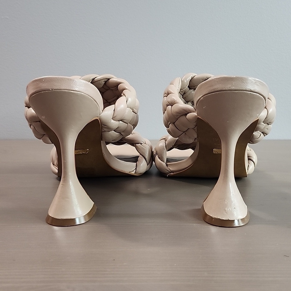 L'INTERVALLE Cream Braided Sandals - Picture 6 of 14